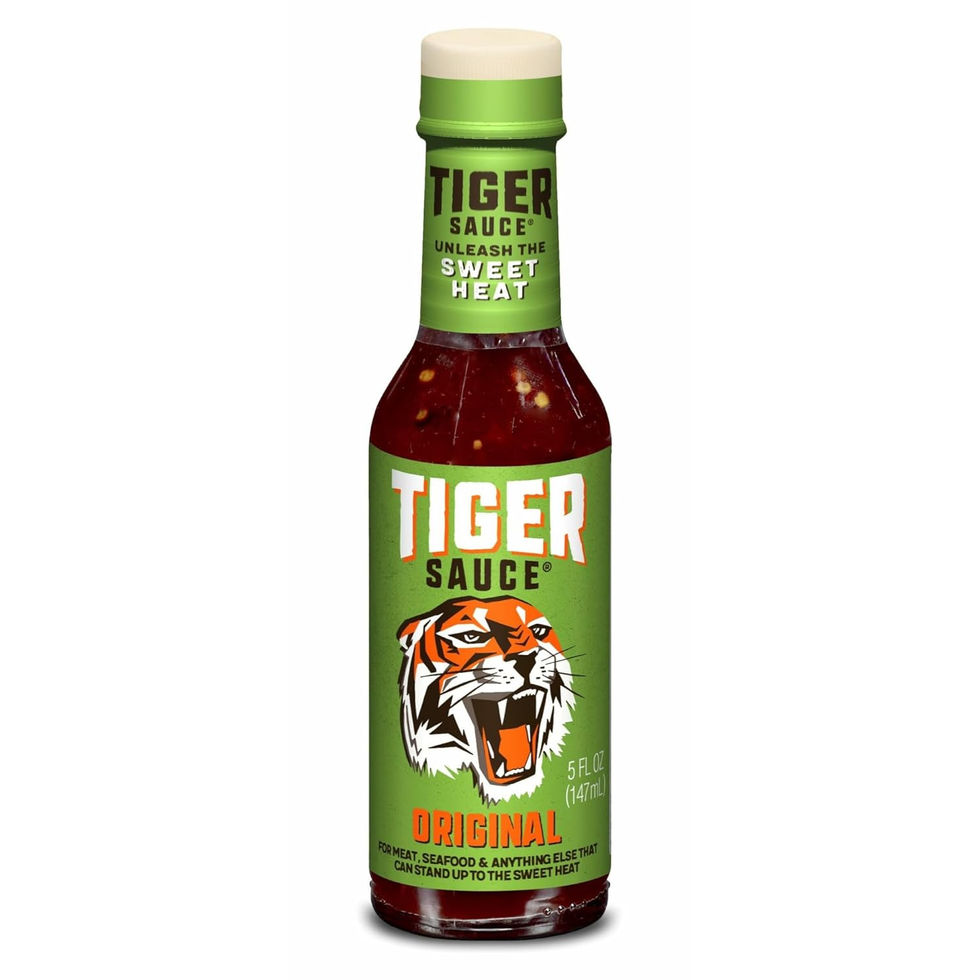 Try Me Tiger Sauce Original Hot Sauce 5oz Bottle Front Label View