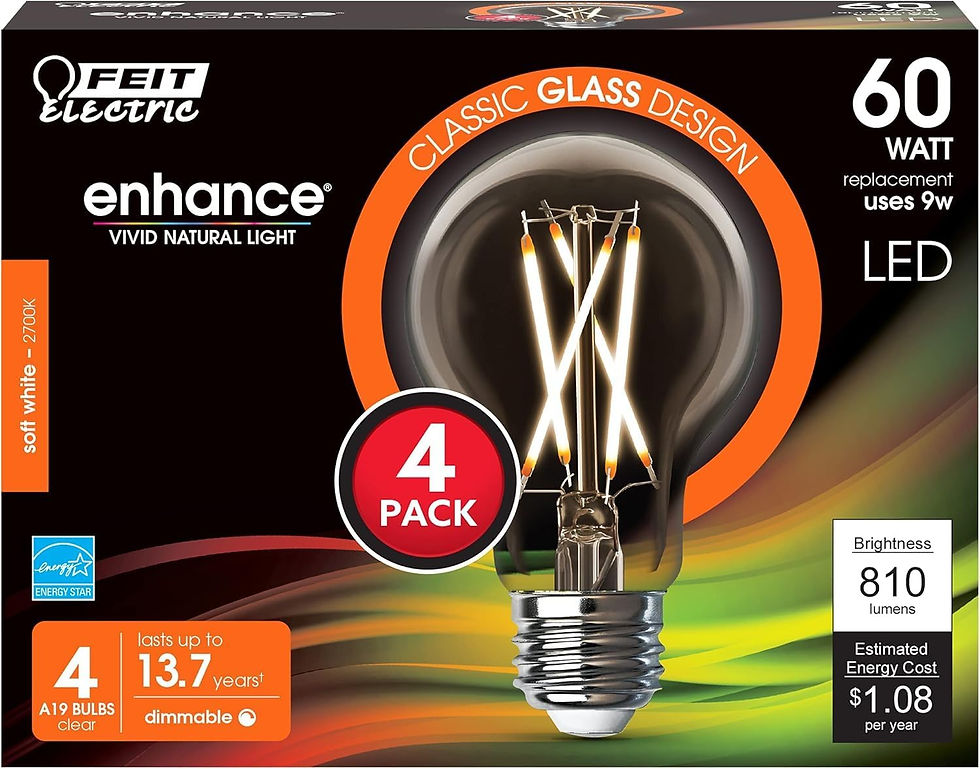 2700K Soft White Dimmable LED Light Bulbs for Indoor and Outdoor Use