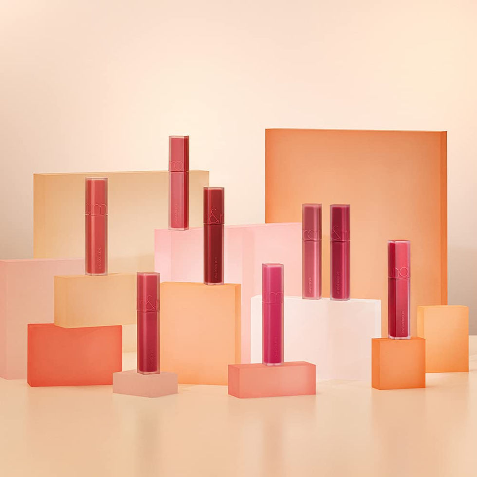 rom&nd WATER LIP TINT Matte Lip Tint Texture Close-up