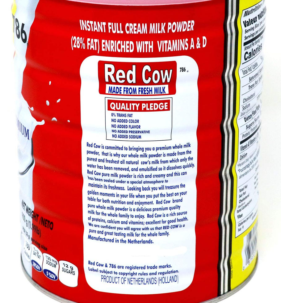 Red Cow Milk Powder Product of Netherlands 900g