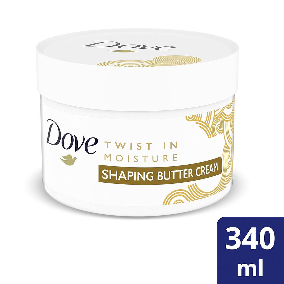 Dove Shaping Butter Cream for Coily & Curly Hair – Side View