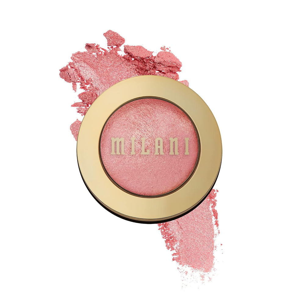 Milani Baked Blush Dolce Pink – Front Compact View