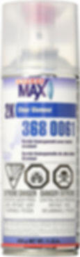 Spray Max USC 2K High Gloss Clearcoat Aerosol 11.8 oz Can Front View
