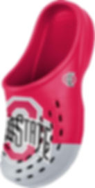 FOCO Men’s NFL Slip-On Sandals with Ventilation Gaps – Side Angle