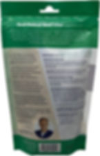 Dr. Marty Beef Liver Dog Treats Package Side View for Adult Dogs