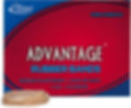Alliance Rubber Advantage Rubber Bands #16 450 Count 1/4 lb Box Front View
