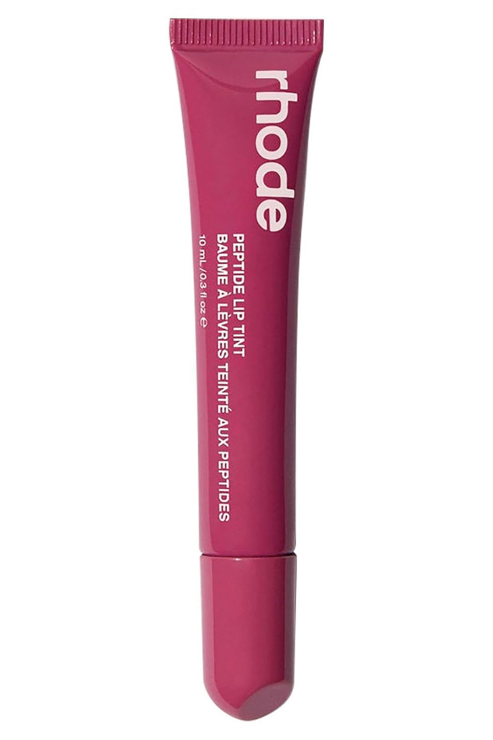 Rhode Peptide Lip Tint 10ml Raspberry Jelly Gel Tube Front View