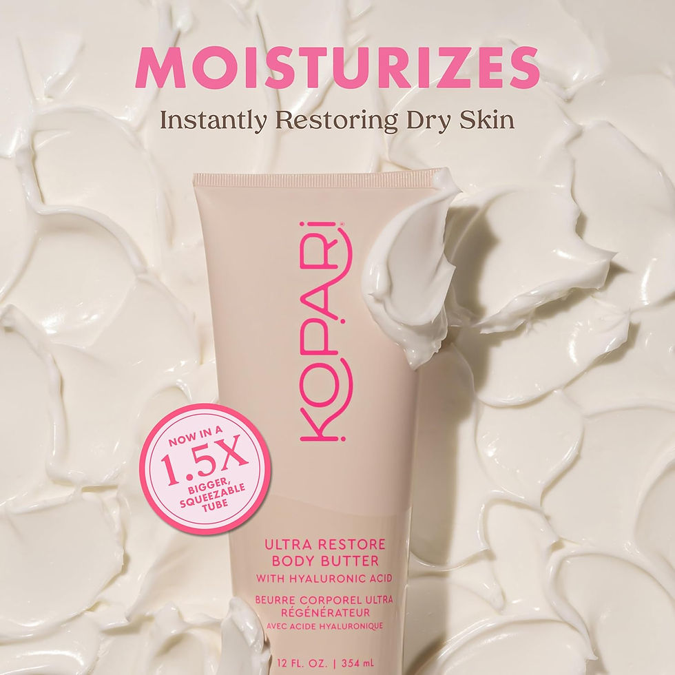 Kopari Ultra Restore Body Butter Coconut Scent Whipped Texture Top View