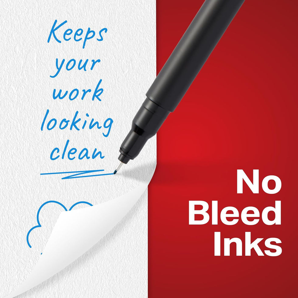 Sharpie Fine Point Felt Tip Markers 12 Pack Slim Contoured Grip