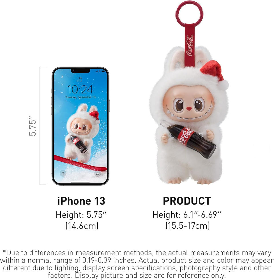 POP MART The Monsters COCA-COLA Series Collectible Blind Box Side and Angle View