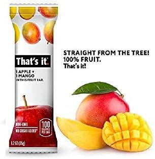 12 Gluten-Free Vegan Apple Mango Chewy Fruit Bars