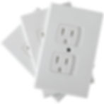 Jambini Self-Closing Baby Proof Outlet Covers 3 Pack Front Packaging
