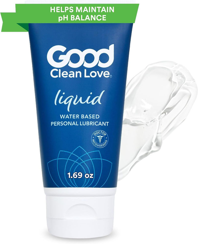 Good Clean Love Liquid Water-Based Lubricant 1.69 oz – Front Bottle View