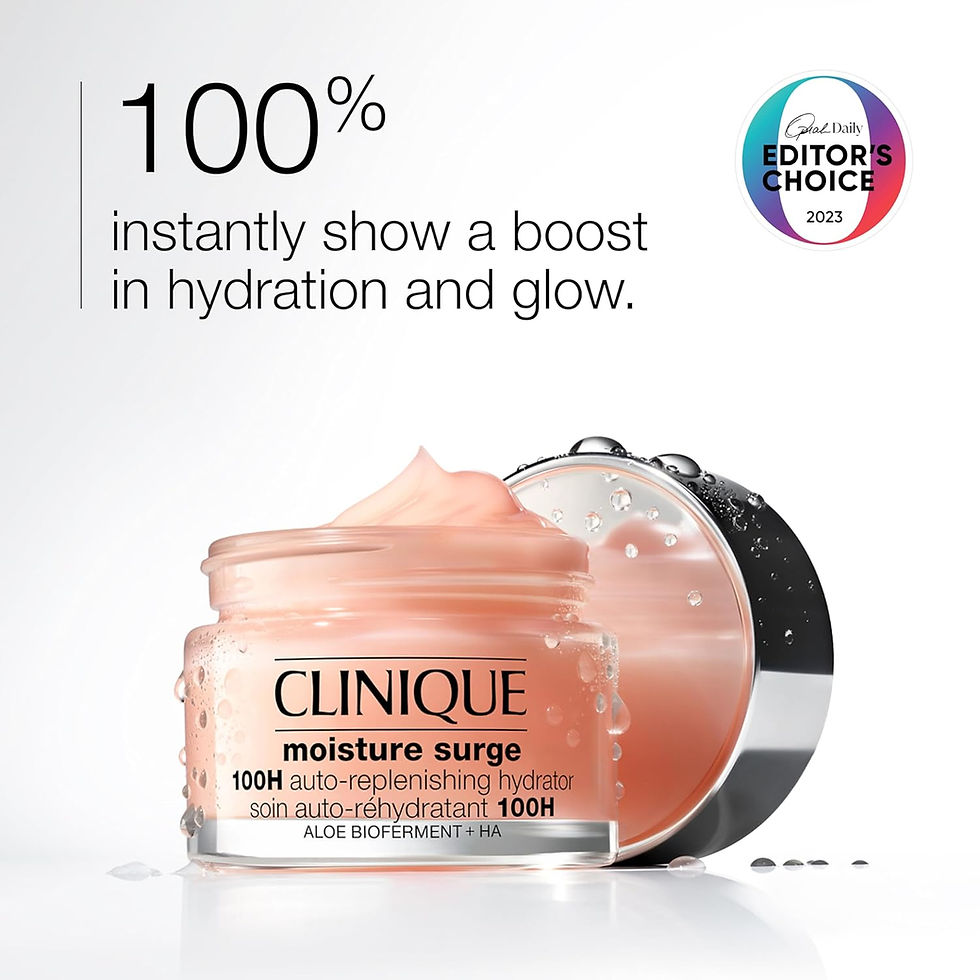 Clinique Moisture Surge 100H Auto-Replenishing Hydrator Packaging Side Angle