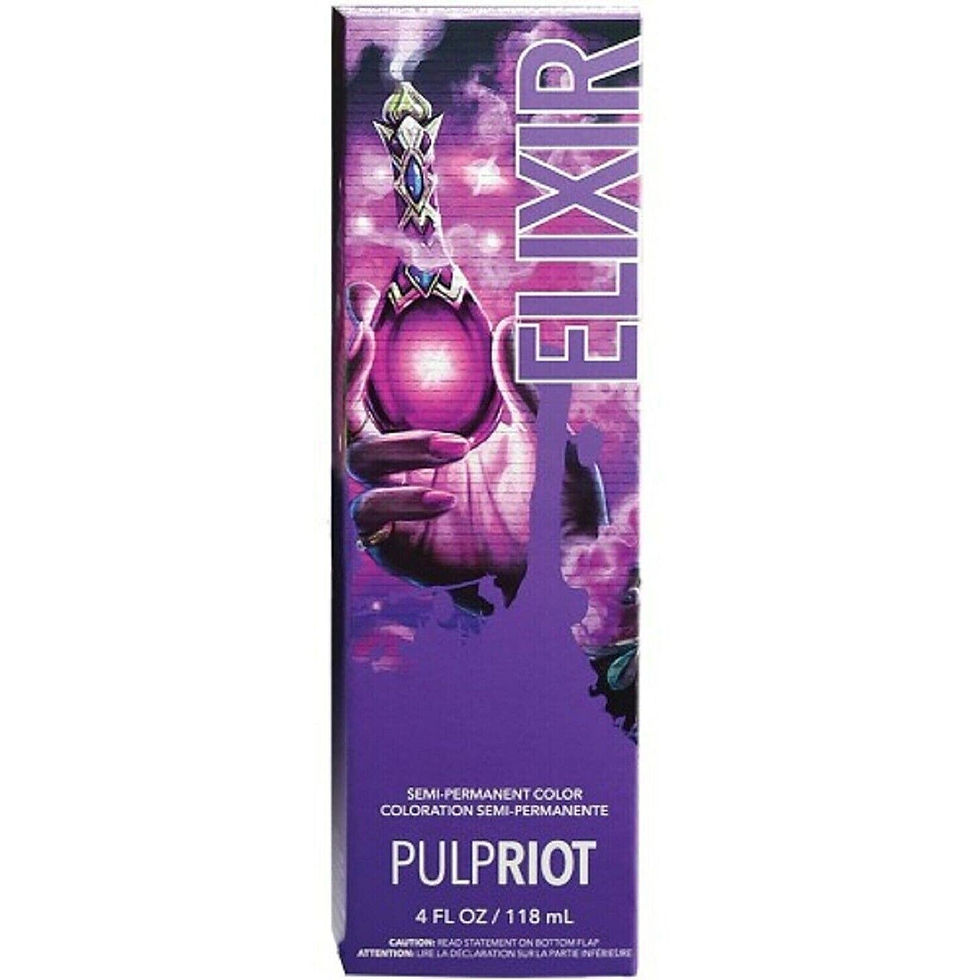 Pulp Riot Semi-Permanent Hair Color 4oz Elixir Tube Front View
