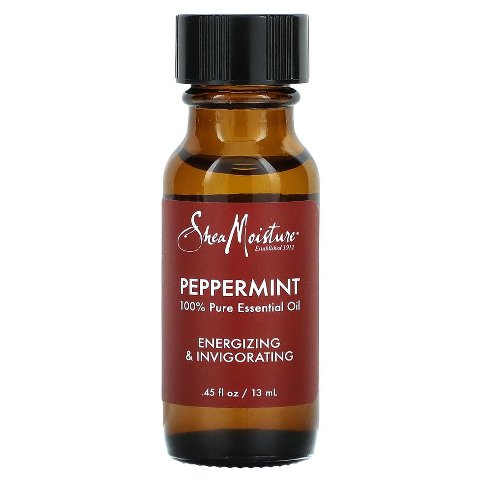 SheaMoisture Peppermint Essential Oil 0.45 oz Bottle Front View