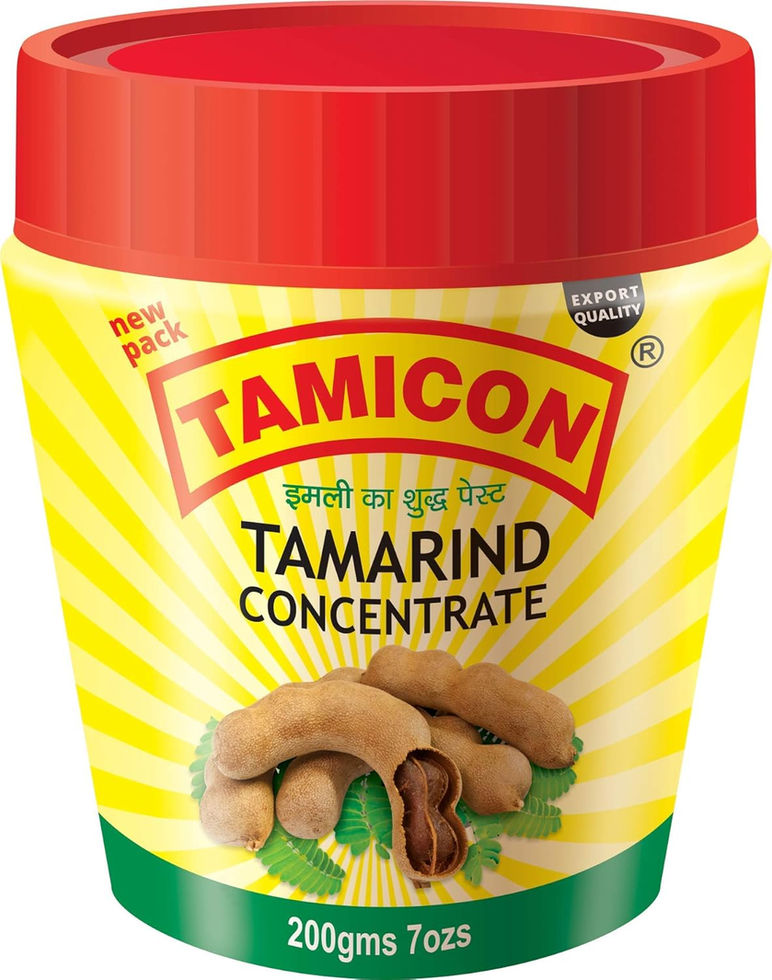 Tamicon Tamarind Paste 7.05 Oz Jar Front View for Wholesale