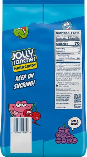 Jolly Rancher Bulk Hard Candy 5 Pound Box Packaging