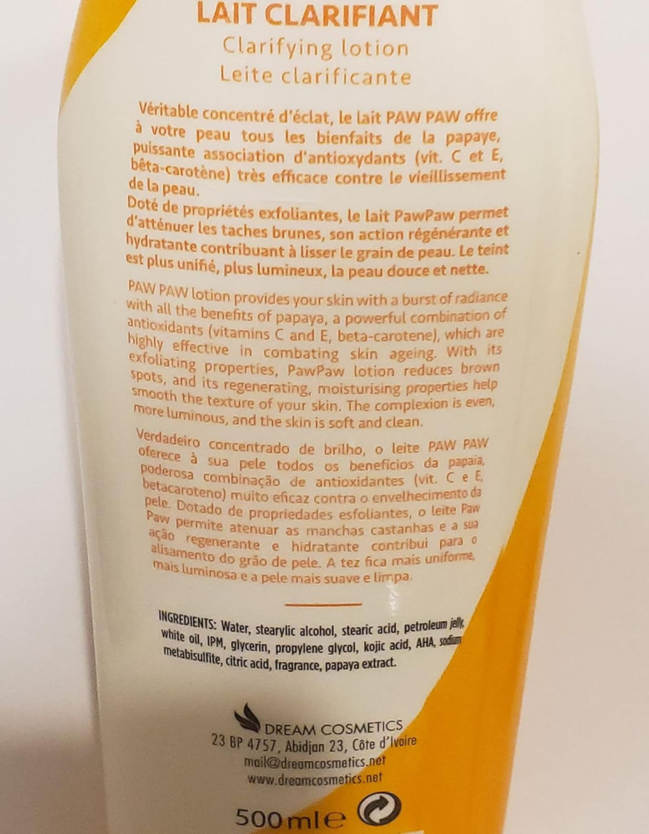 Paw Paw Brightening Skincare 4pcs Kit Side Angle Packaging