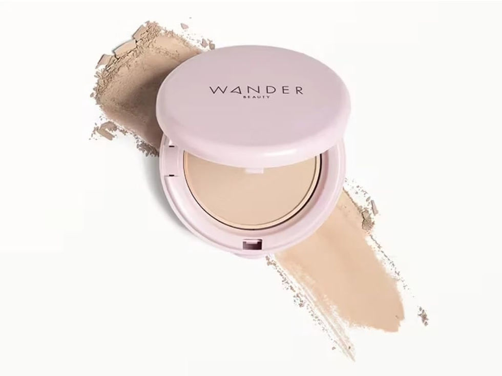 Wander Beauty Wanderlust Powder Foundation Light Tan 0.3 oz Compact Front View