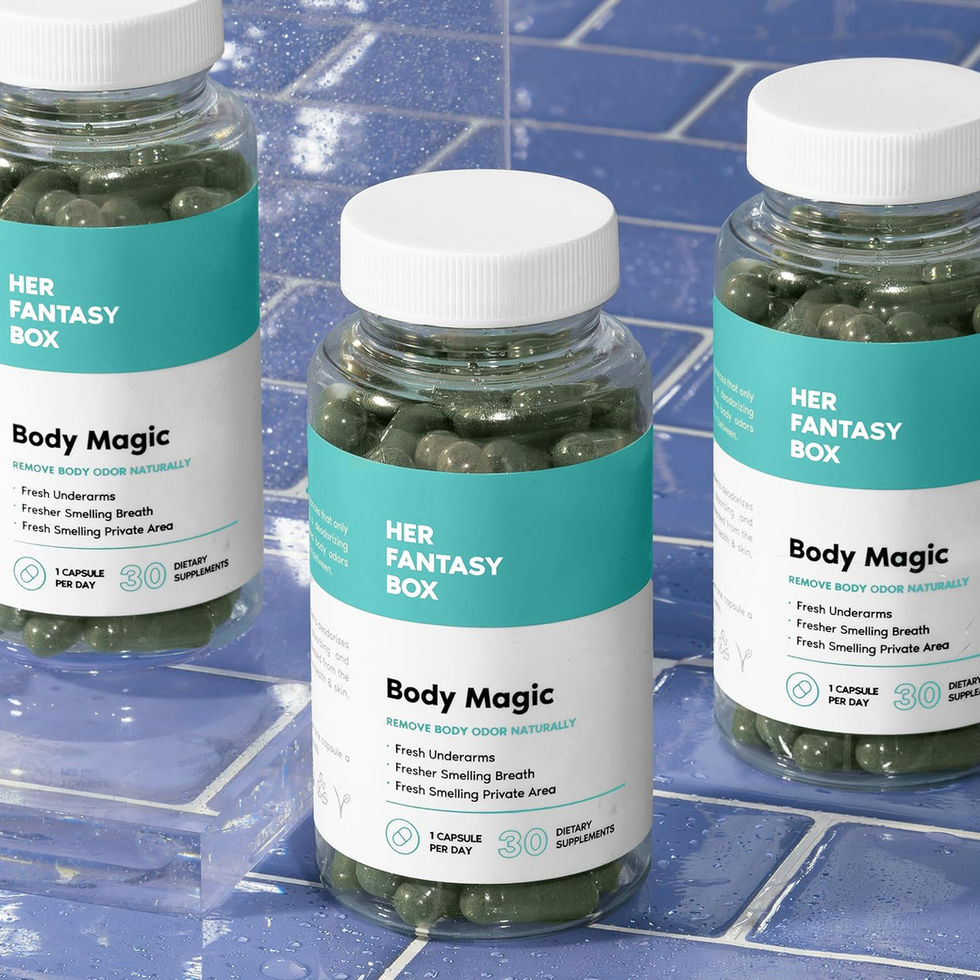 Her Fantasy Box Body Magic Chlorophyll Supplement for Gut and Skin Health