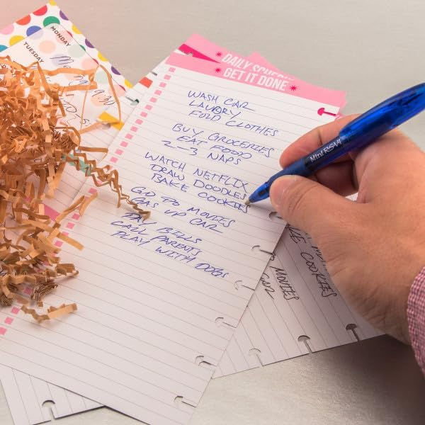 Pentel Mini R.S.V.P. Ballpoint Pen Hole Cap Lanyard Feature Side Angle