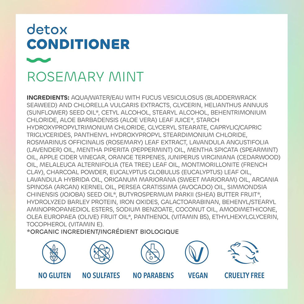 The Seaweed Bath Co. Detox Conditioner with French Sea Clay and Apple Cider Vinegar Packaging