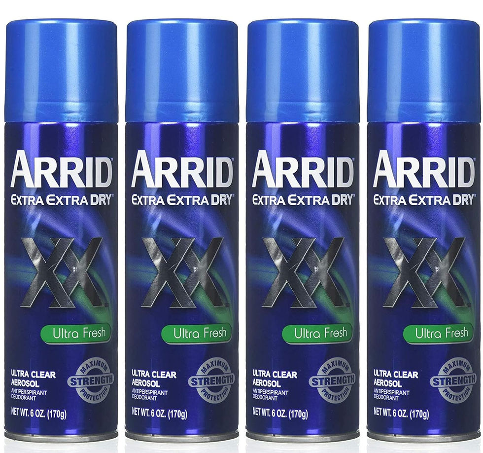 ARRID XX Ultra Clear Anti-Perspirant Deodorant Spray Ultra Fresh 6 oz 4 Pack Front View