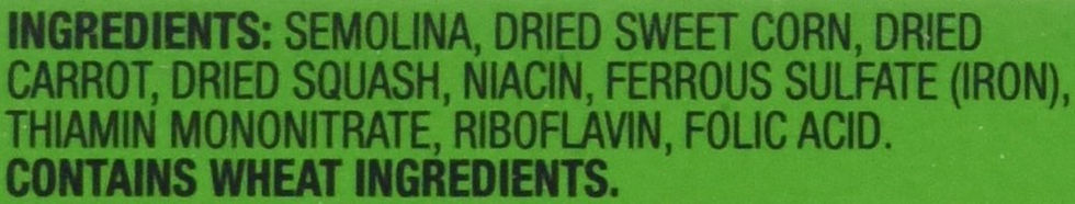 Mueller's Hidden Veggie Pasta Retail Packaging Grouped View