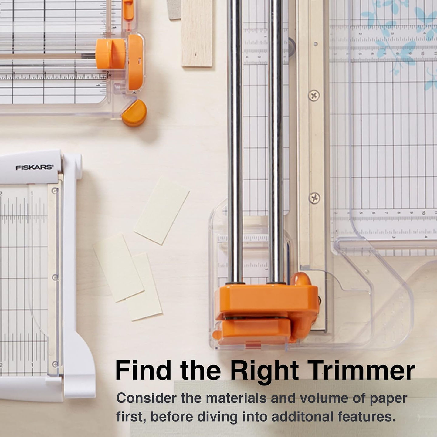 Fiskars Craft Paper Cutter Lightweight and Portable for Scrapbooking