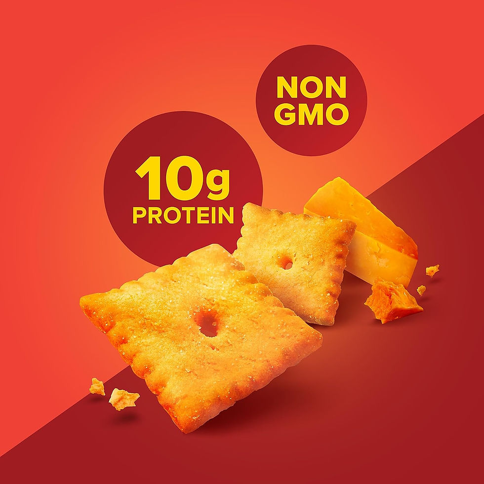 Pure Protein High Protein Crackers 10g Protein Snack Individual Pack