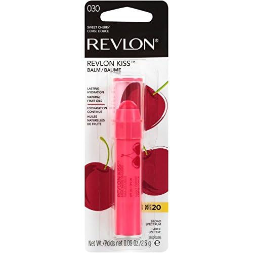 REVLON Kiss Balm Hydrating Sheer Lip Color 030 Sweet Cherry Packaging