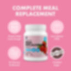 Yes You Can! Meal Replacement Protein Powder – Strawberry Flavor – Complete All-in-One Nutrition