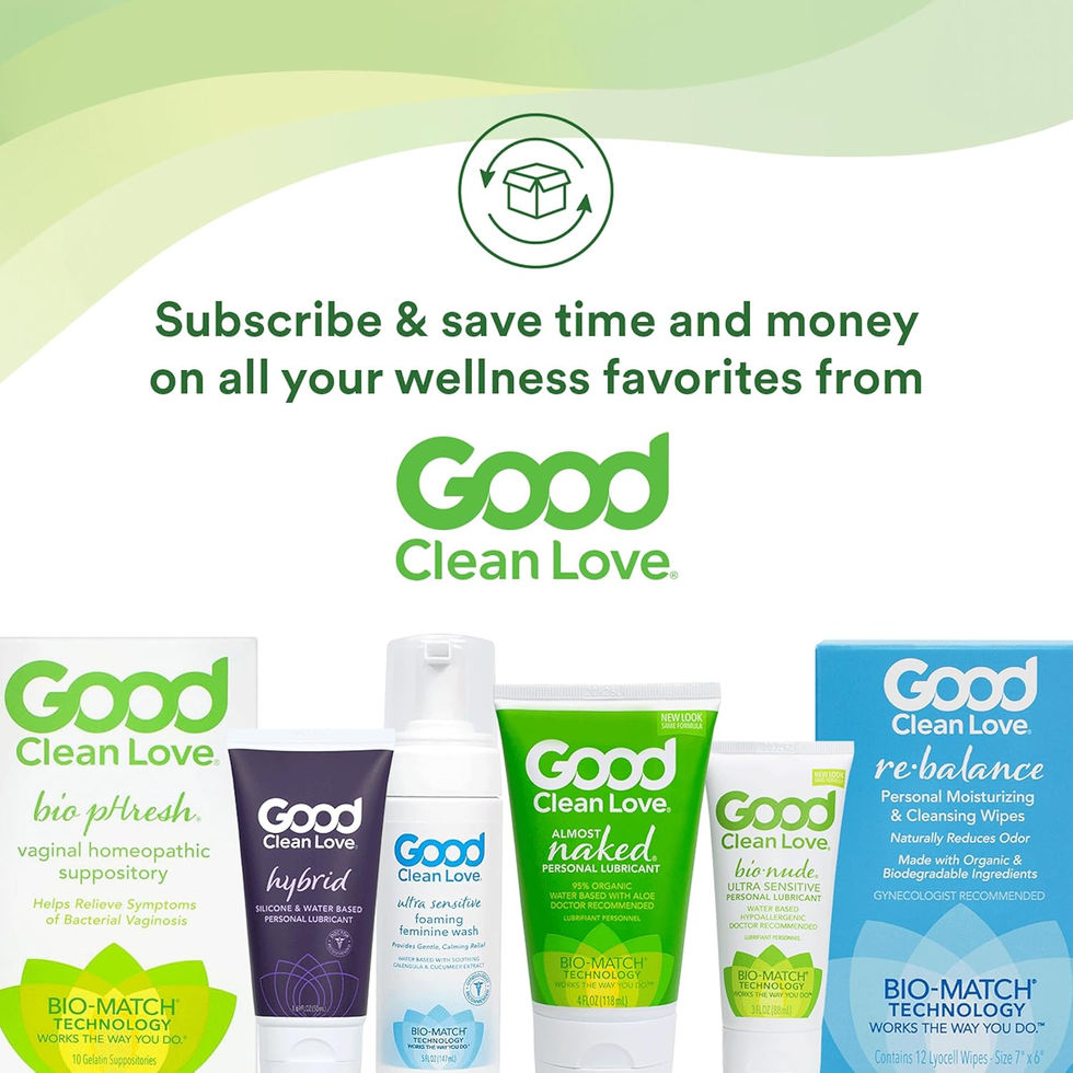 Good Clean Love Hyaluronic Acid Intimate Gel – Side and Label View