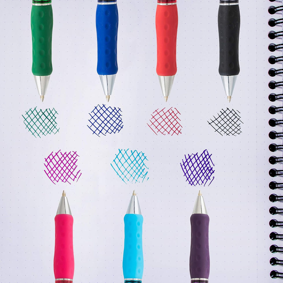 Pentel RSVP Super RT Ballpoint Pen Retractable Design Side Angle