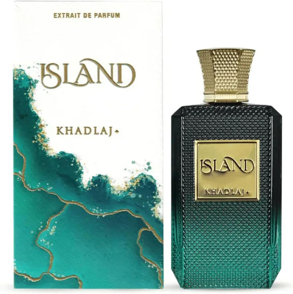 Khadlaj Island Extrait de Parfum Spray 3.4 oz Front View