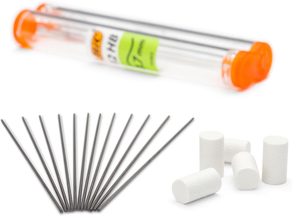 BIC 4-Color 3+1 Pen and Pencil Retractable Combo Close-Up Writing Grip