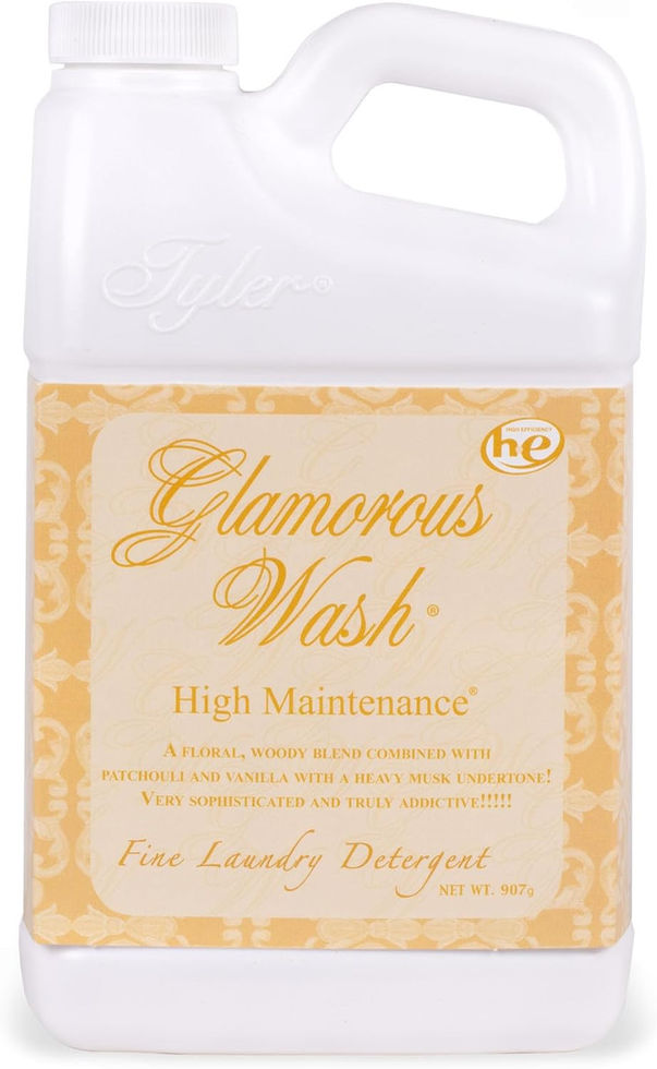 Tyler Glamour Wash Laundry Detergent 32 Fl Oz Bottle Front View