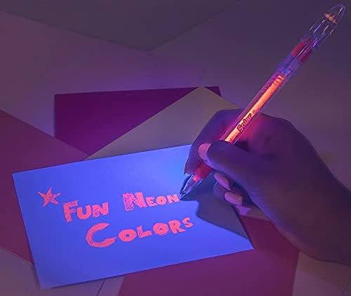 Pentel Solar Pop Fine 0.6mm Neon Gel Pen Tip Close-Up