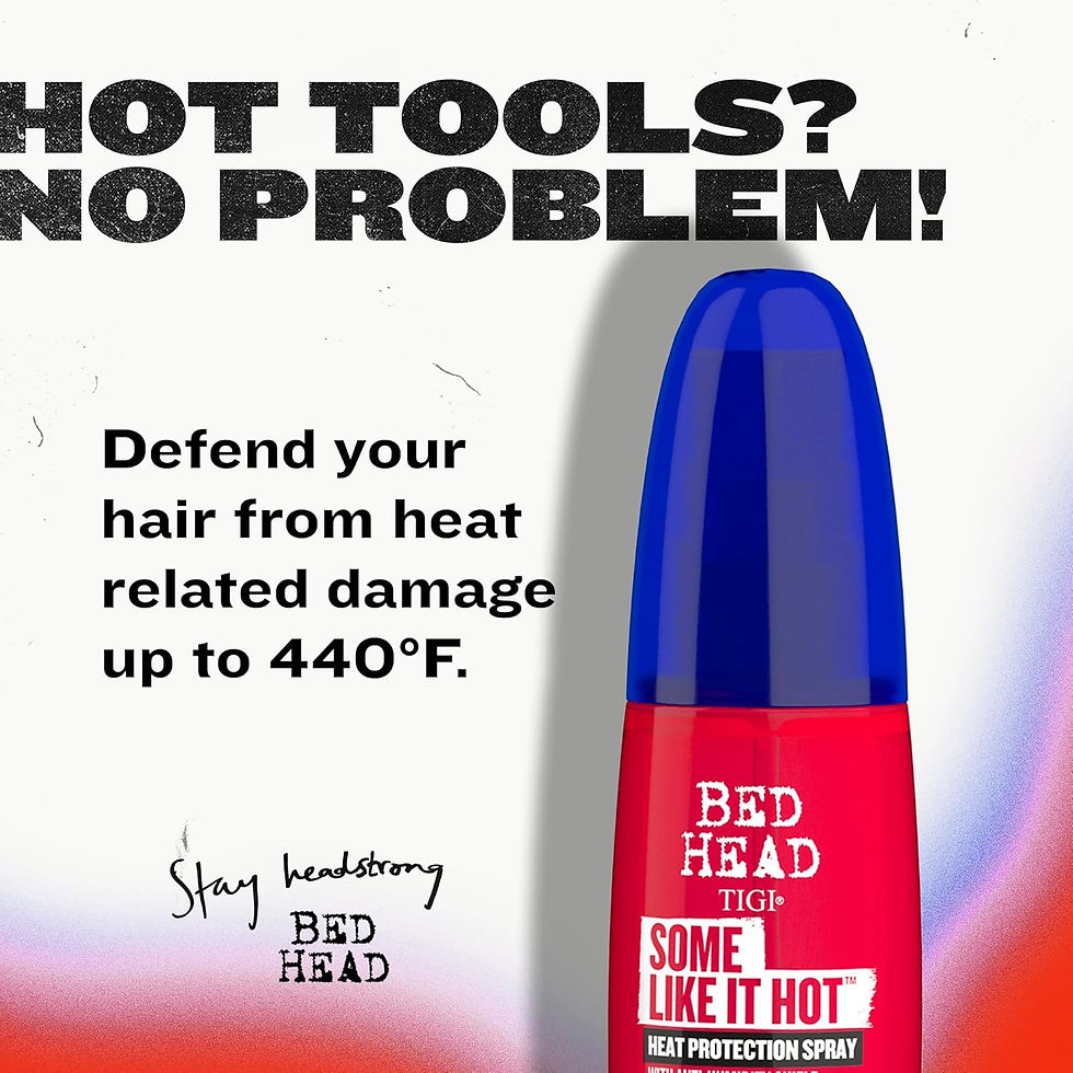 TIGI Bed Head Heat Protectant Spray Bottle Side Angle