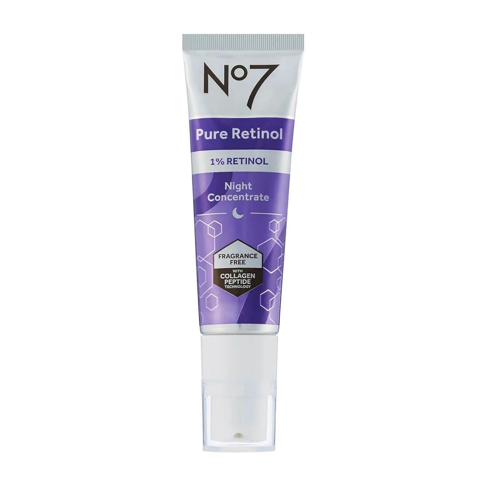 No7 Pure Retinol 1% Night Concentrate 30ml Bottle Front View