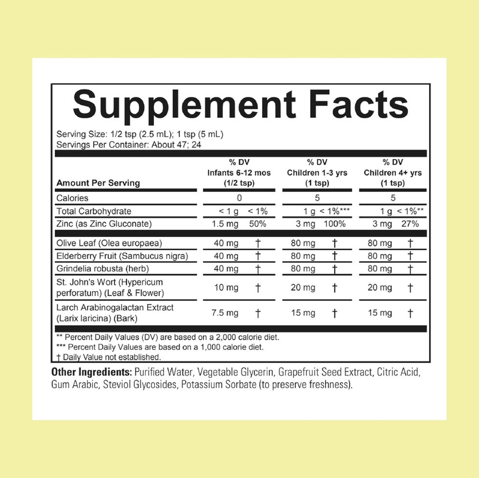 ChildLife Essentials First Defense Vitamin Syrup for Babies, Toddlers & Kids Packaging Display