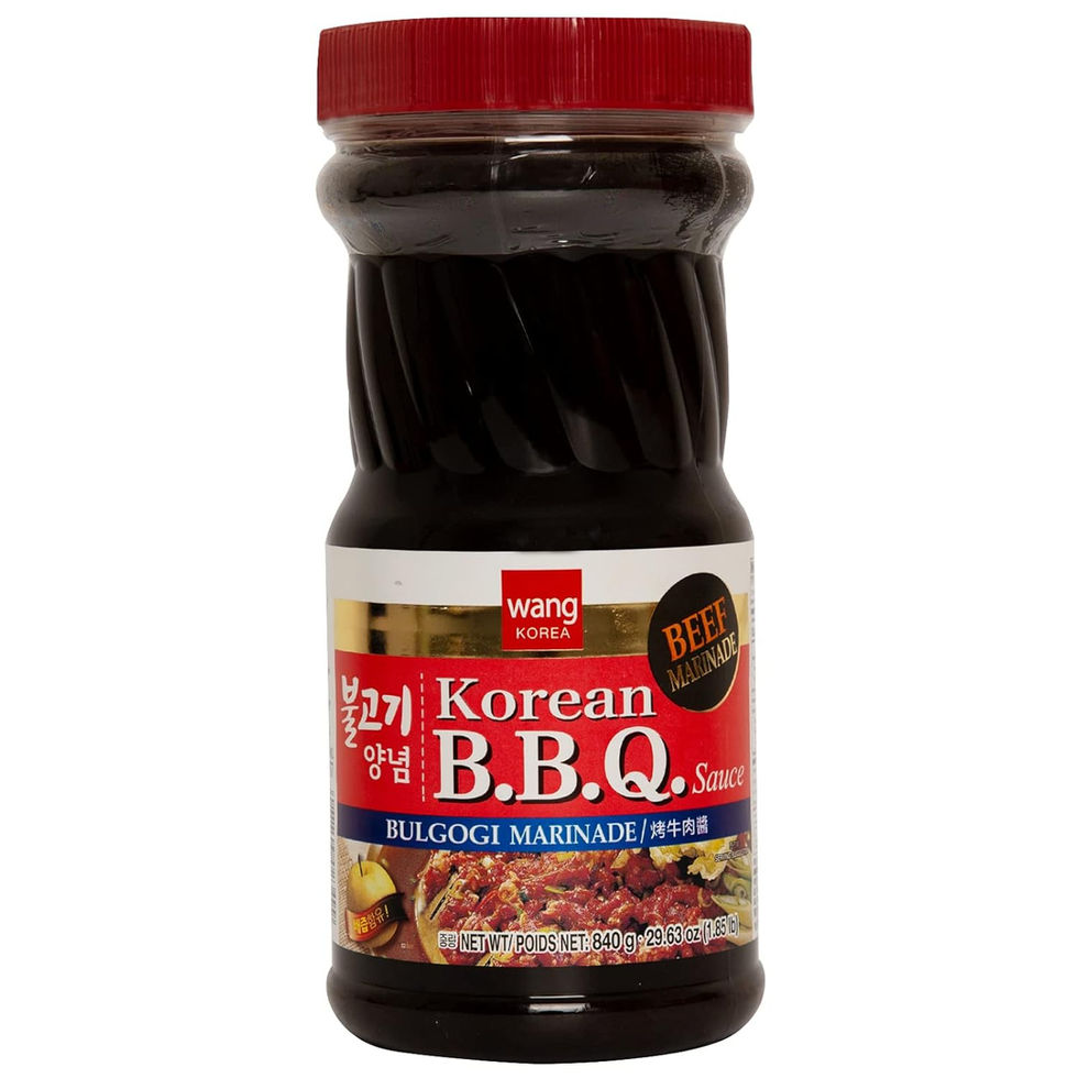 Wang Bulgogi Marinade Sweet & Quick Fire Flavor 29.63 Oz Bottle Front View