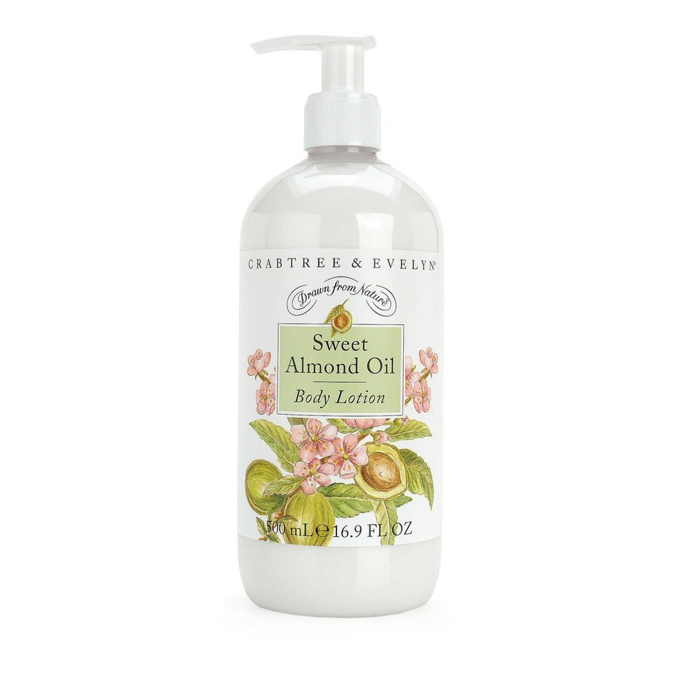 Crabtree & Evelyn Sweet Almond Oil Body Lotion 16.9 Fl Oz Front View