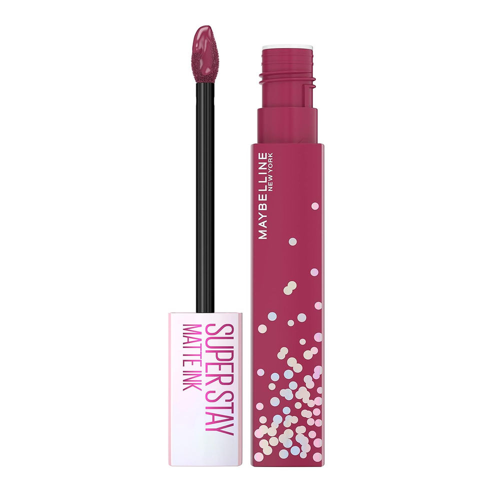 Maybelline SuperStay Matte Ink Birthday Edition Party Goer Lipstick – Front Tube View
