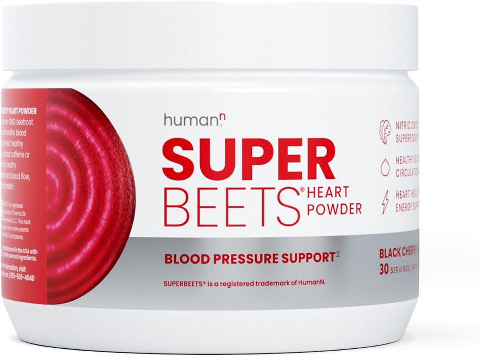 Humann SuperBeets Beet Root Powder Black Cherry Flavor 30 Servings Front View
