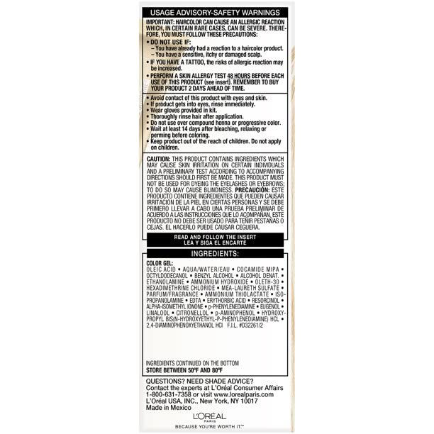 L'Oreal Superior Preference Hair Color Pack of 2 LB02 Extra Light Blonde