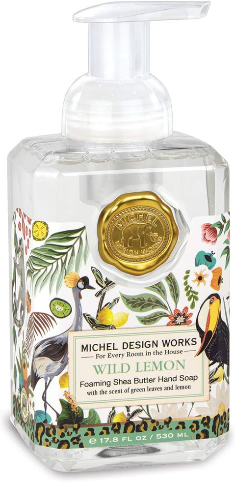 Michel Design Works Wild Lemon Foaming Hand Soap 17.8 Oz Front View