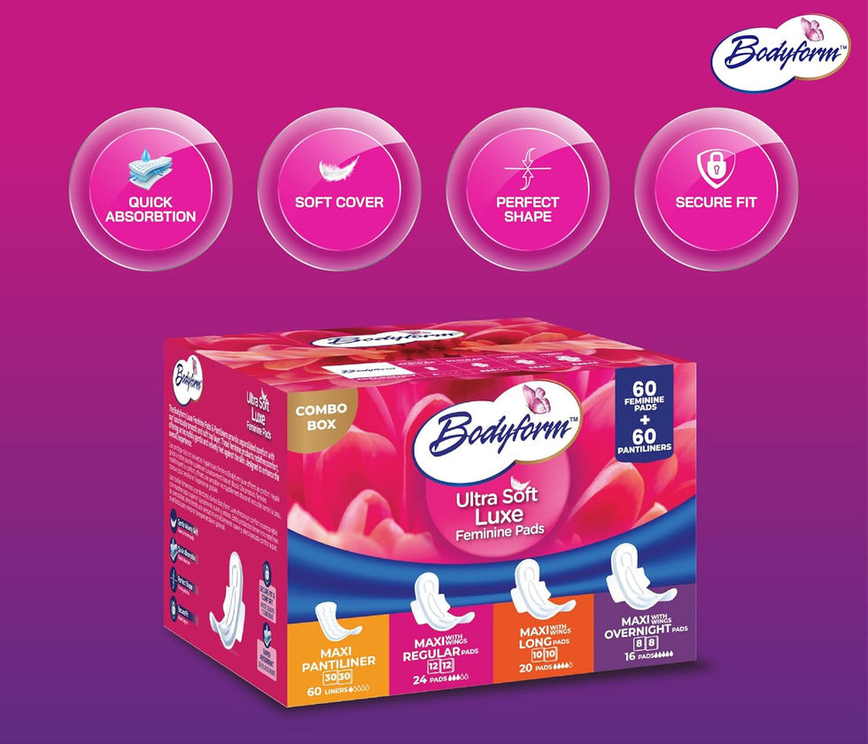 Ultra-Soft Menstrual Pads and Gentle Pantyliners for Daily Freshness and Protection