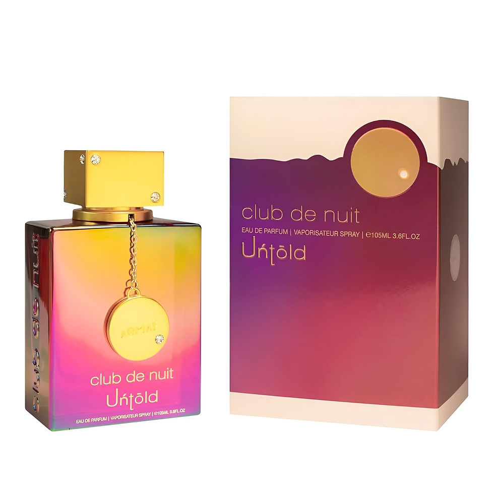 Armaf Club De Nuit Untold Men Fragrance Spray Side Packaging